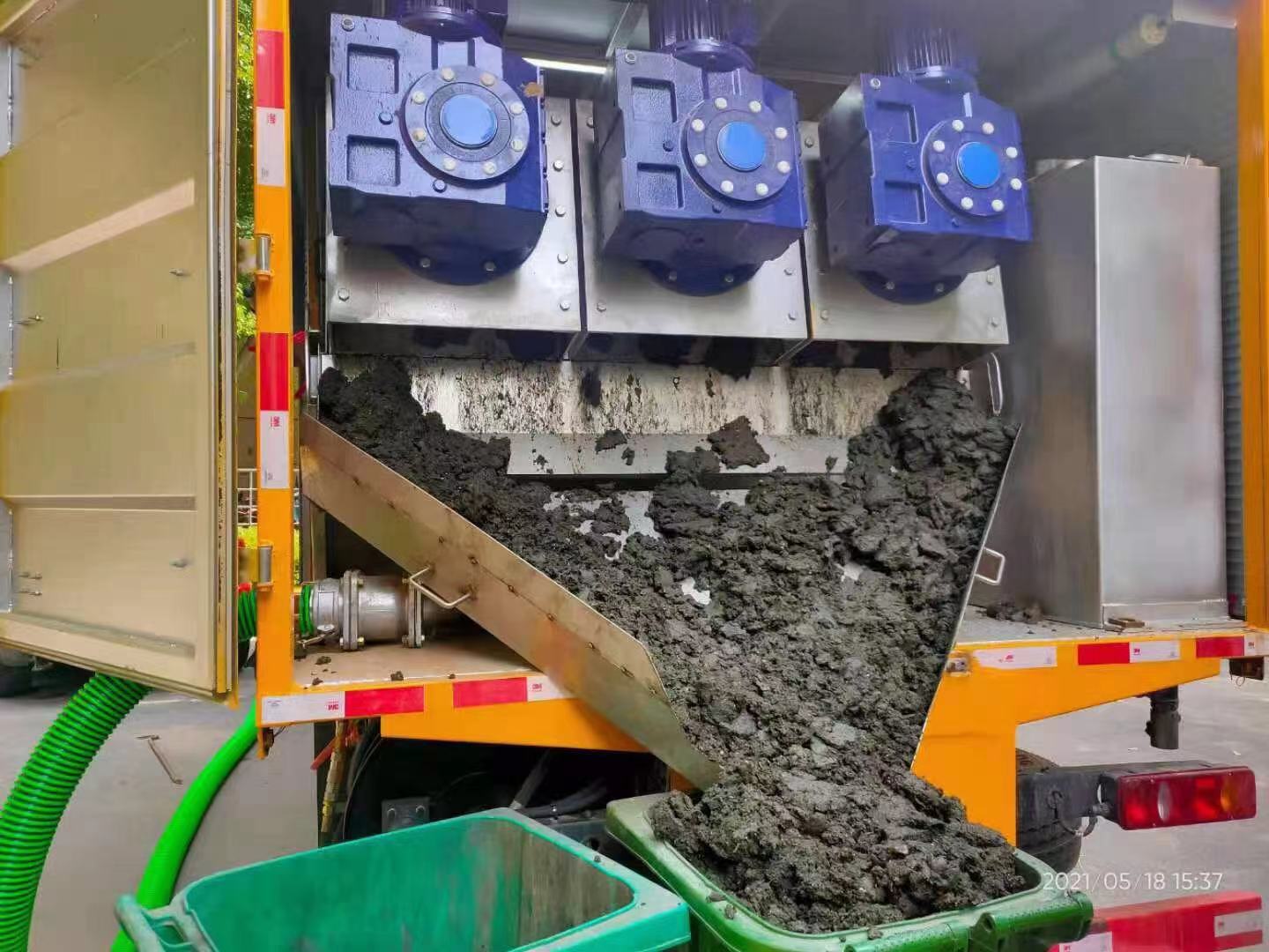 嘉定化粪池清掏城市维护站-泥浆净化干湿分离处理